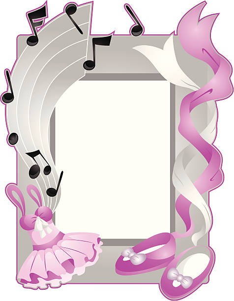 Ballet Note Border 290+ Music Notes Border Frame Clip Art Stock Illustrations, Royalty ...