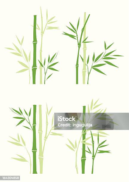 Bamboo Stock Illustration - Download Image Now - Abstract, Asia, Back Lit