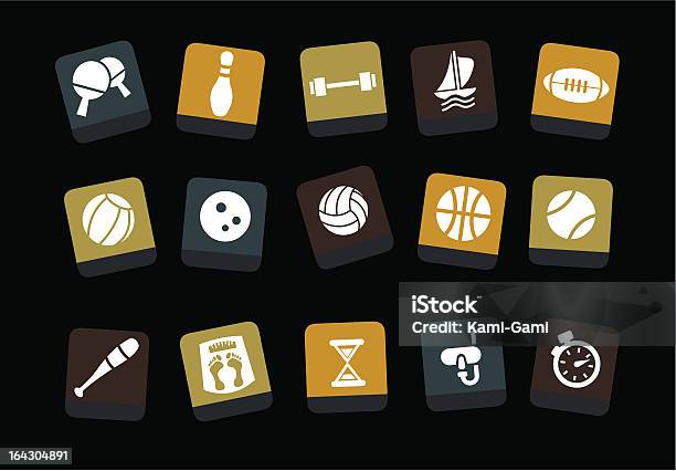 スポーツアイコンセット - アイコンのベクターアート素材や画像を多数ご用意 - アイコン, アイコンセット, イラストレーション