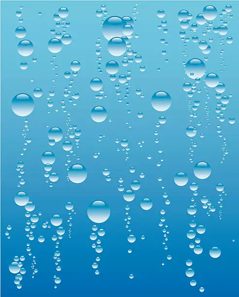 Vector illustration of Bubbles