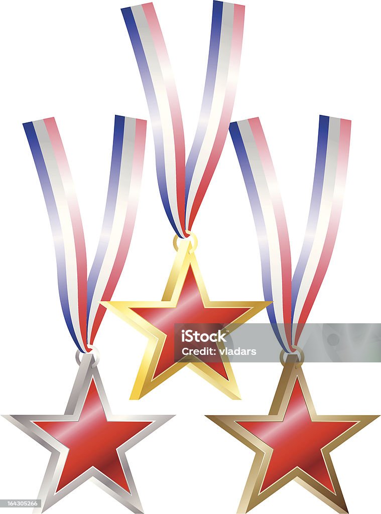 Star Medal - Grafika wektorowa royalty-free (Bez ludzi)
