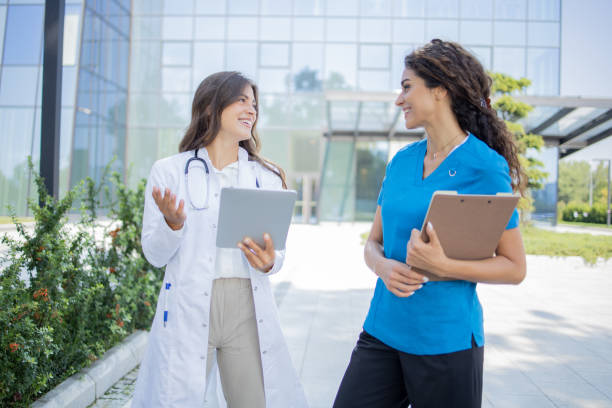 istock Doctor and nurse 1643054479
