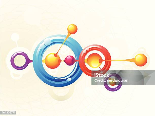 Ilustración de Molécula Anillos De y más Vectores Libres de Derechos de Conexión - Conexión, Línea recta, Rayado - Diseño