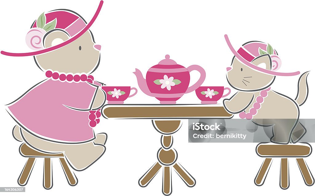 tea party - Vetor de Hora do Chá royalty-free