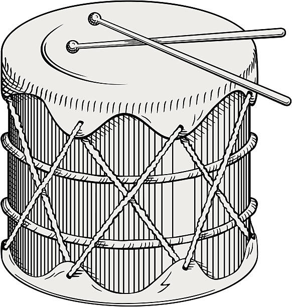 vector de tambor - ilustración de arte vectorial