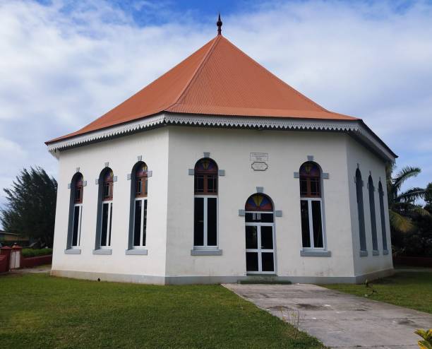 istock Small Church on a Tropical Island 1643071824