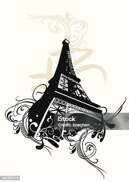 Ilustración de Torre Eiffel y más Vectores Libres de Derechos de Arquitectura - Arquitectura, Arquitectura exterior, Clip Art