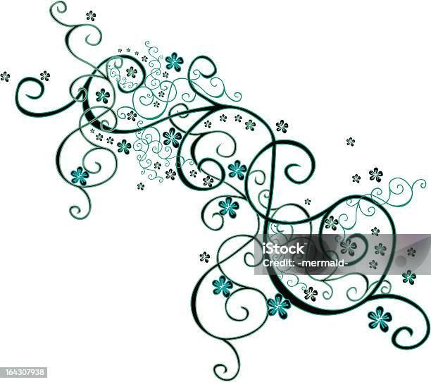 Flower Dance I Stock Illustration - Download Image Now - Abstract, Backgrounds, Beauty