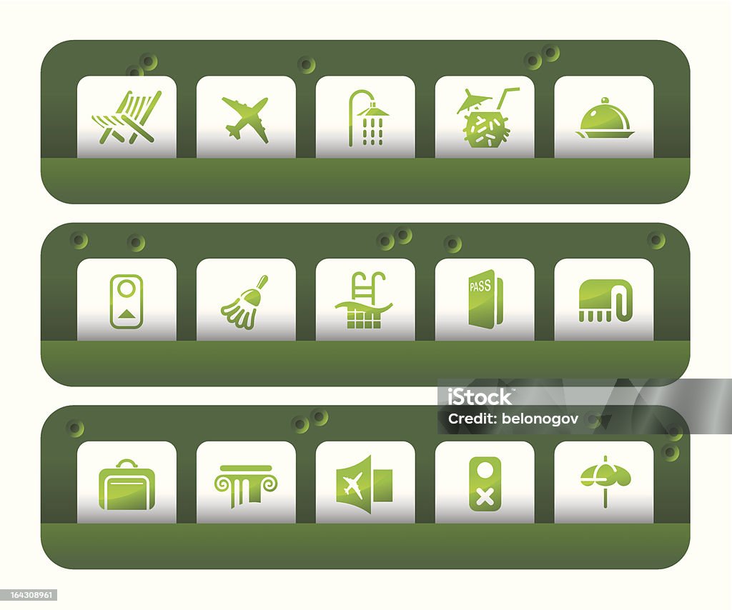 Hotel and Treval icons | Shooting-gallery series http://www.belonogov.ru/_istock/sg_istock_banner_01.png Airplane stock vector