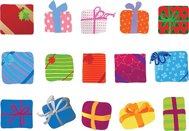 All Wrapped Up vector art illustration