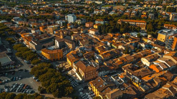 istock Aerial view Italy Rimini cityscape 1643099442