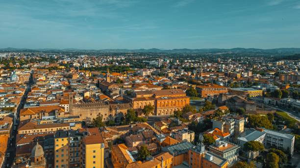istock Aerial view Italy Rimini cityscape 1643099450