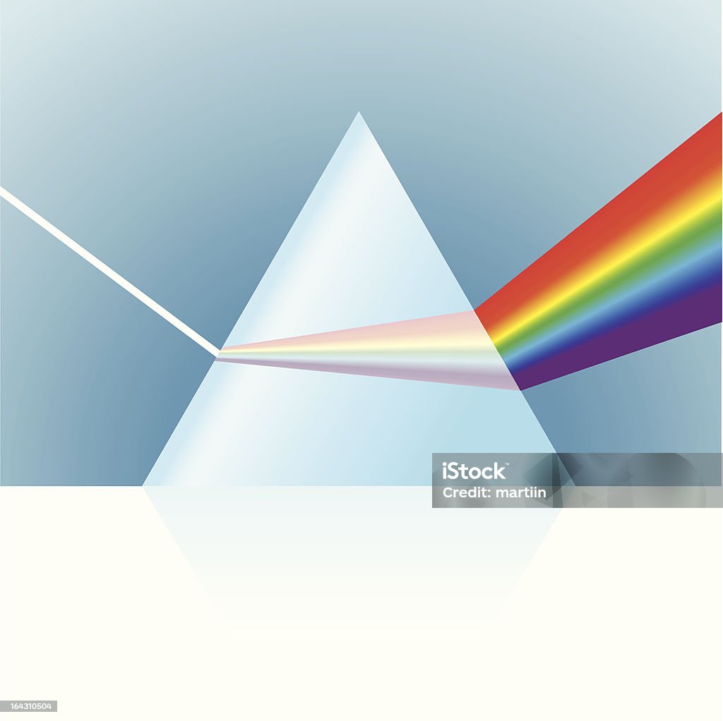 Vector Prism Illustration Prism stock vector