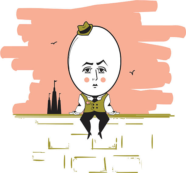 ilustrações de stock, clip art, desenhos animados e ícones de humpty dumpty - humpty dumpty
