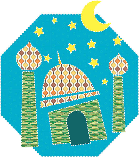 Ramadán - ilustración de arte vectorial