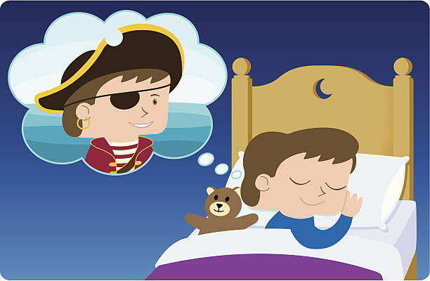 Pirate Dreams vector art illustration