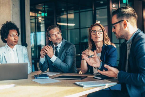 istock Business persons on meeting in the office 1643124069