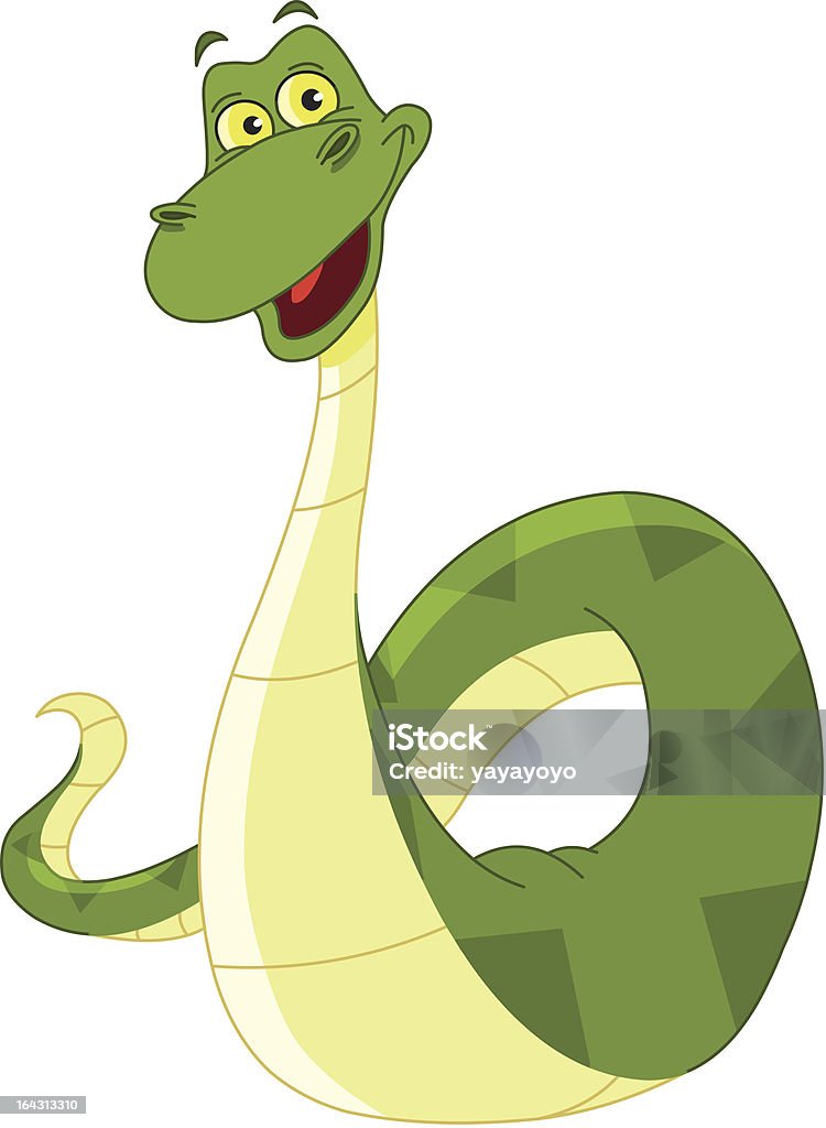 Snake - Grafika wektorowa royalty-free (Anakonda)