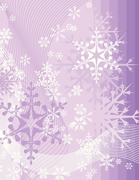 Abstract Winter Background vector art illustration