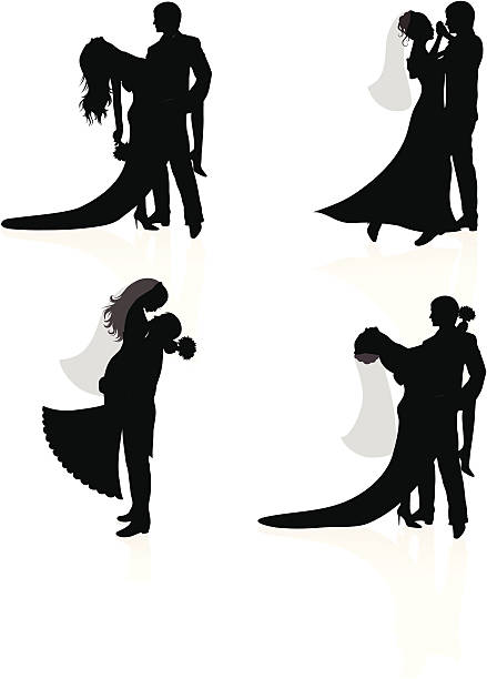 ilustraciones, imágenes clip art, dibujos animados e iconos de stock de parejas de baile. - dancing women wedding reception men