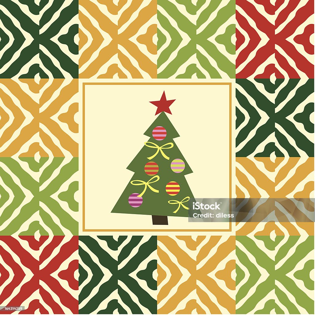 seamless pattern di Natale - arte vettoriale royalty-free di A forma di stella