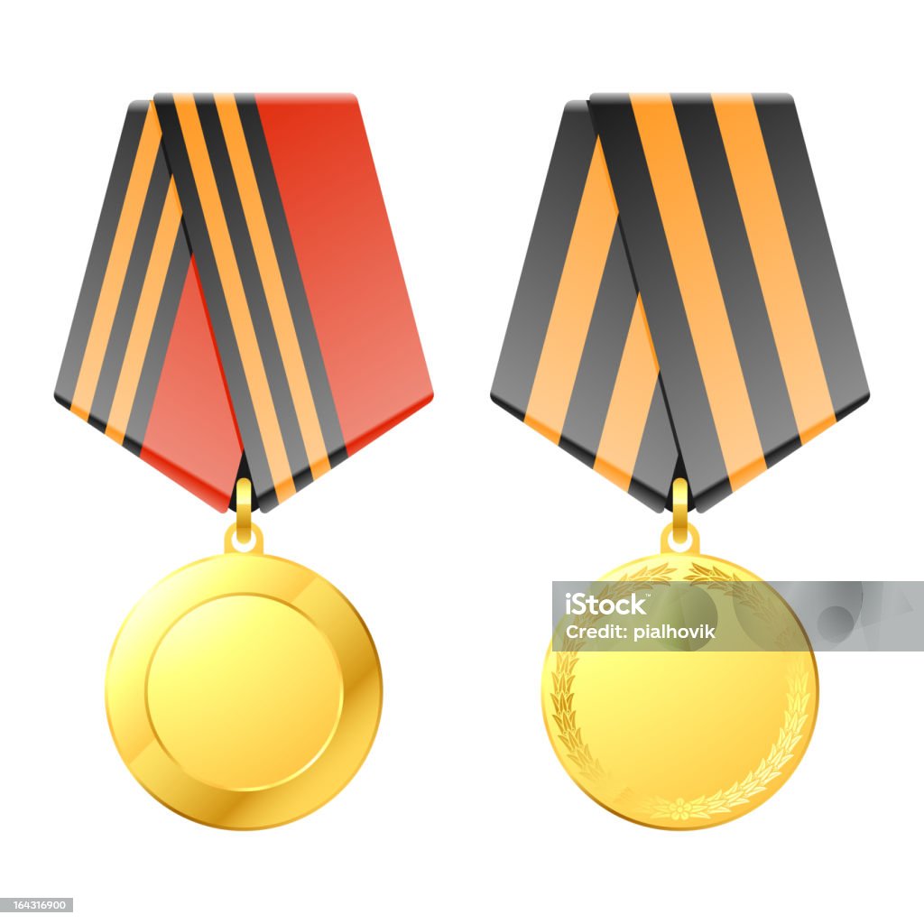 Insígnias - Royalty-free Medalha arte vetorial