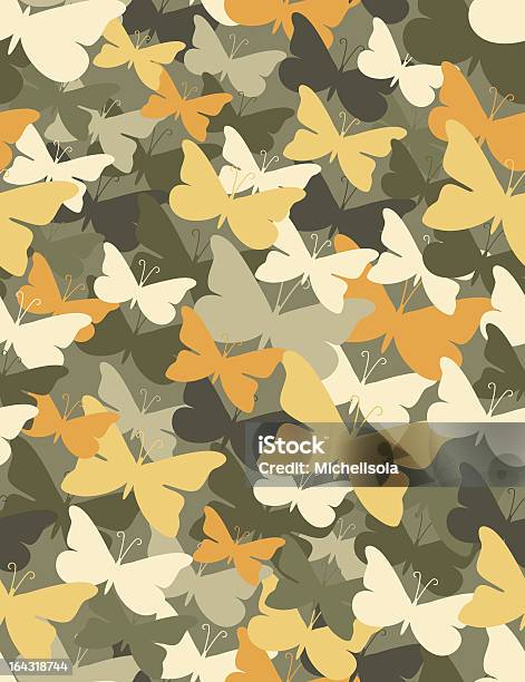 Insectos Camuflagem Padrão - Arte vetorial de stock e mais imagens de Camuflagem - Padrão - Camuflagem - Padrão, Padrão, Vetor