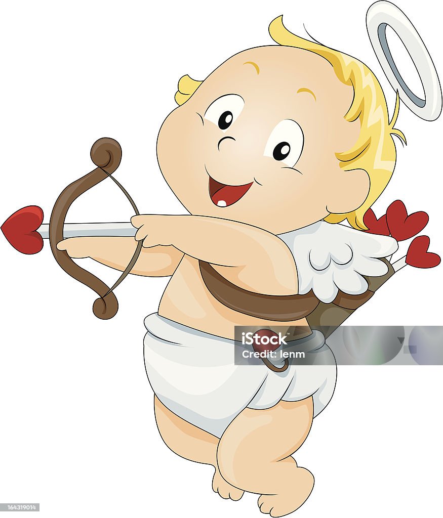 Cupidon - clipart vectoriel de Couche libre de droits