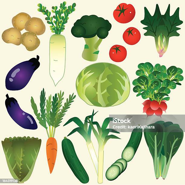 다양한 야채면 아이콘 세트 가지-채소에 대한 스톡 벡터 아트 및 기타 이미지 - 가지-채소, 건강한 생활방식, 건강한 식생활