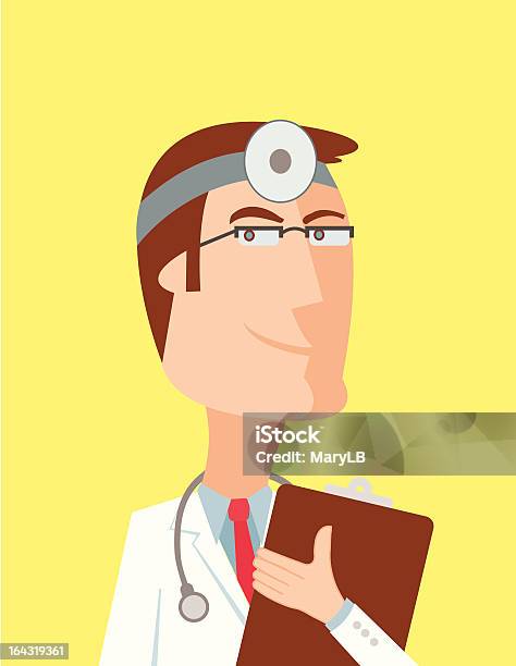 Kreskówka Lekarz Medycyny - Stockowe grafiki wektorowe i więcej obrazów Analizować - Analizować, Badanie lekarskie, Dorosły