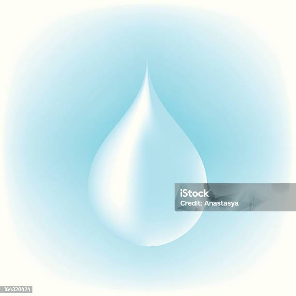 Fundo De Vector De Gotas De Água - Arte vetorial de stock e mais imagens de Abstrato - Abstrato, Azul, Azul Turquesa