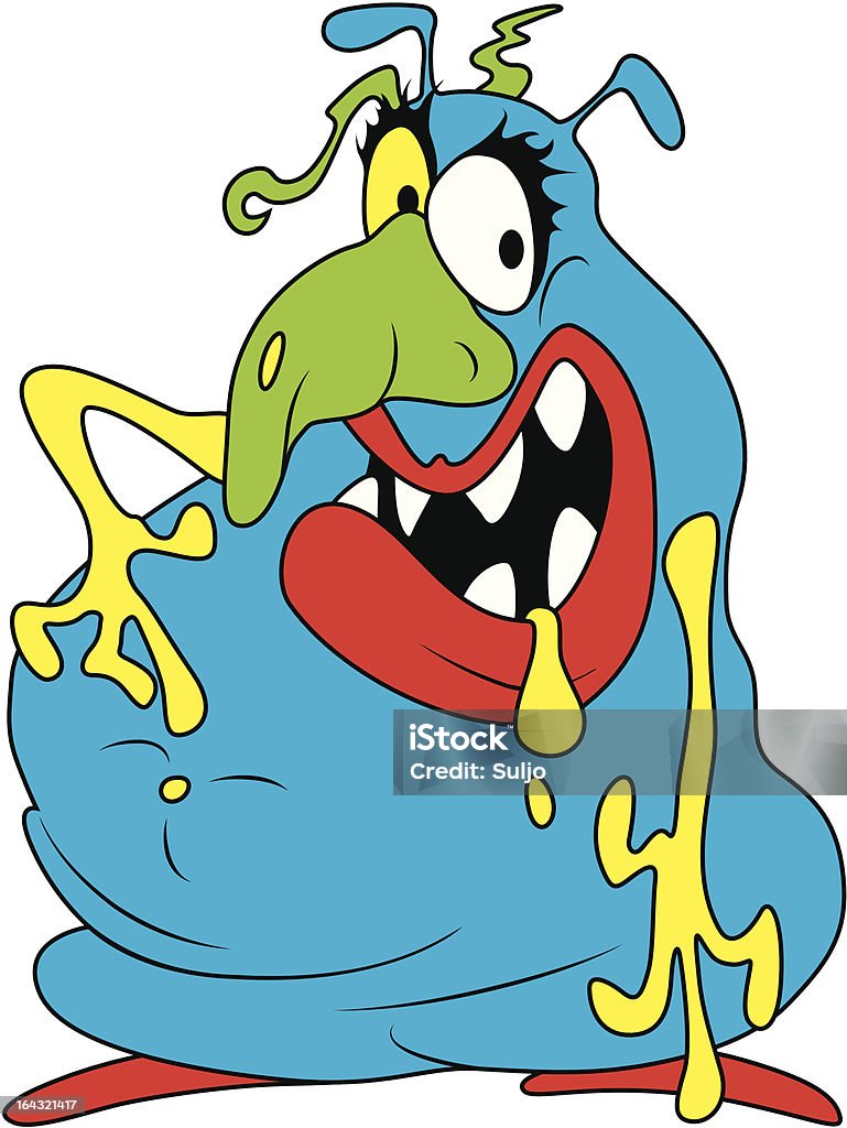 Blue obese Bakterien Illustrationen - Lizenzfrei Bacillus subtilis Vektorgrafik