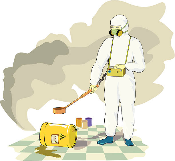 Radiation exposure - Illustration vectorielle