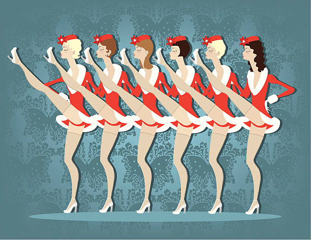 Cartoon Of A Can Can Dancer Illustrations, Royalty-Free Vector Graphics &  Clip Art - iStock