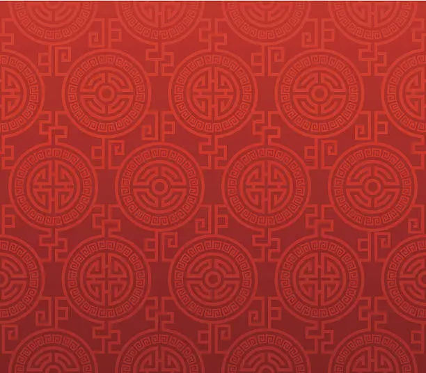 Vector illustration of Seamless Oriental Pattern