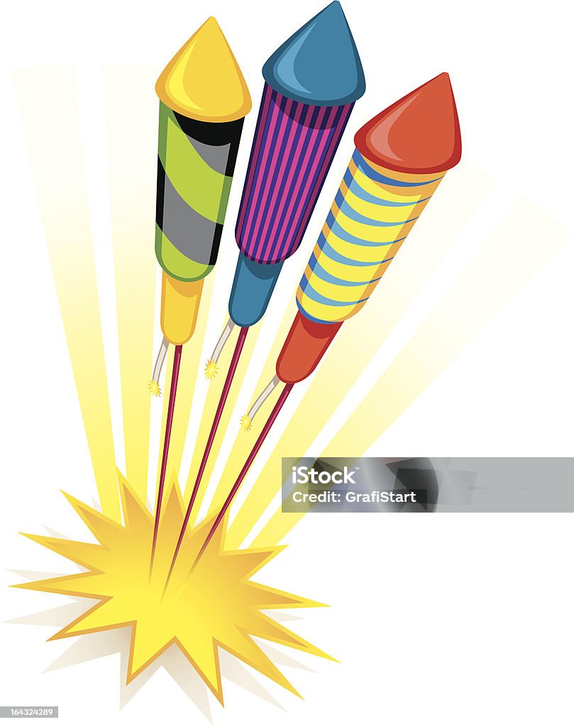 Firework Rockets Graphics Firework Rockets Stock Illustration - Download Image Now - Firework ...