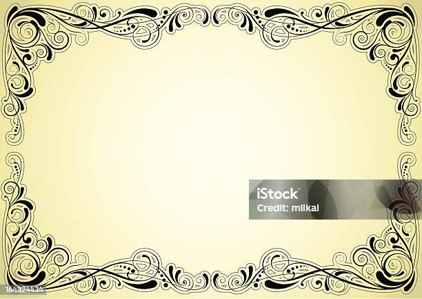 Retro Design Ramki - Stockowe grafiki wektorowe i więcej obrazów Abstrakcja - Abstrakcja, Antyczny, Barok
