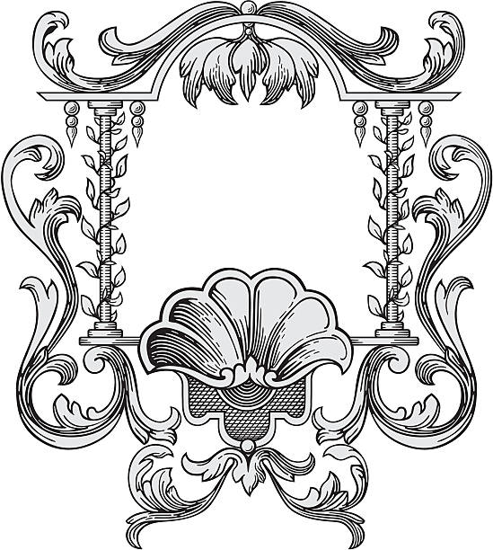 Bекторная иллюстрация vector Ornate frame