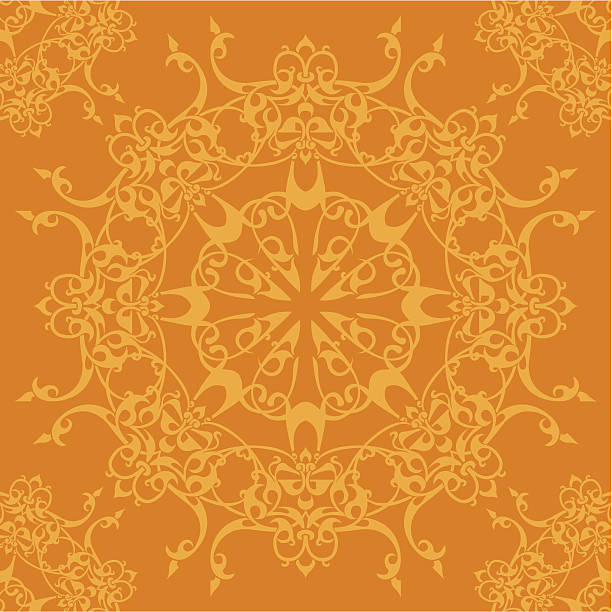 vector ethnic pattern vector art illustration