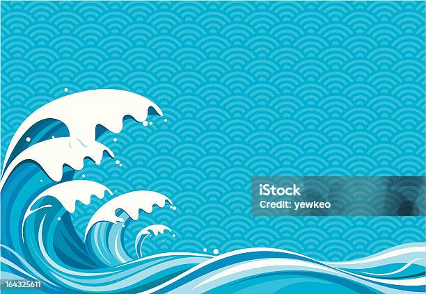 Surf Gráfico - Arte vetorial de stock e mais imagens de Abstrato - Abstrato, Assunto, Azul