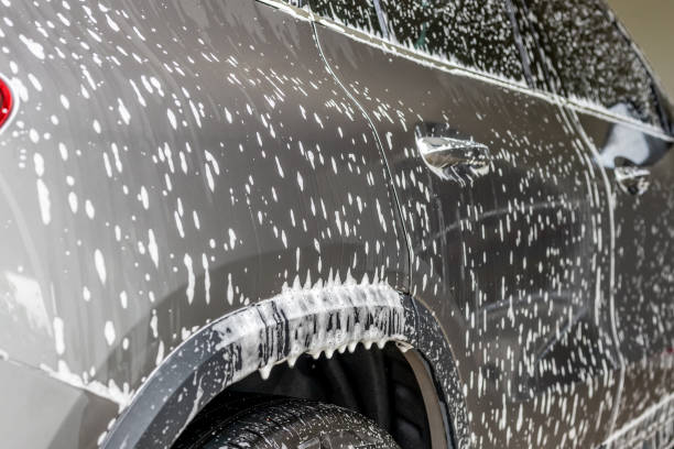 istock car cleaning and washing with foam soap 1643263721