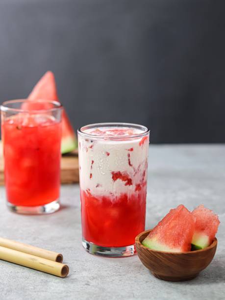 istock Es Semangka India or indian Watermelon Ice, a refreshing viral drink 1643326064