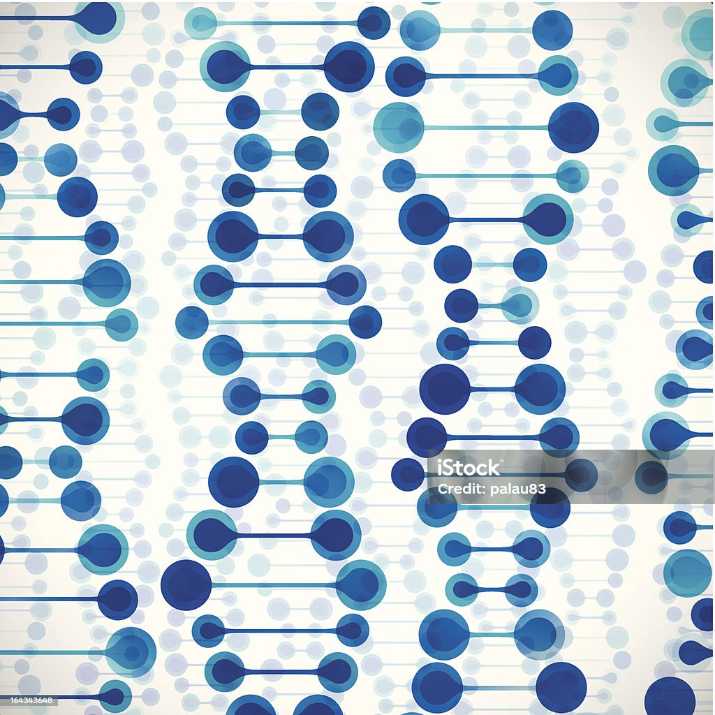 Molécule d'ADN - clipart vectoriel de ADN libre de droits