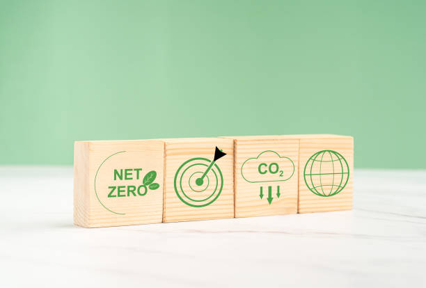 istock World Earth Day concept. Net-zero emissions in 2050. 1643455210