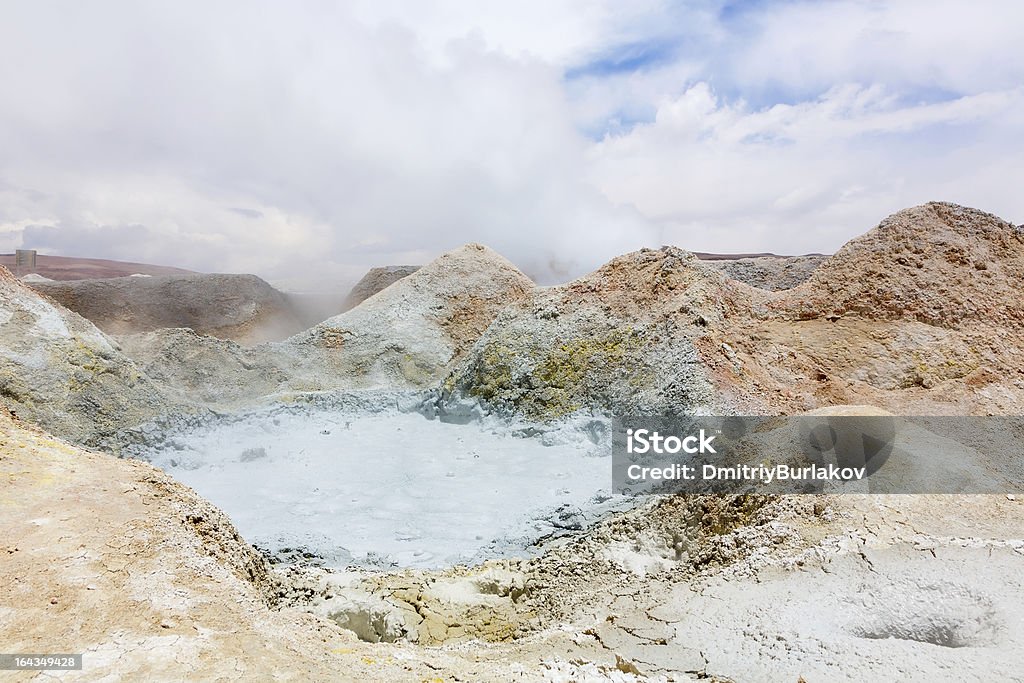 Piscine avec Bouillant Boue, Bolivie - Photo de Activité libre de droits