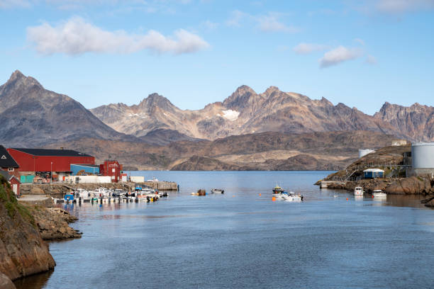 istock Kulusuk pier, harbor in Greenland 1643527994