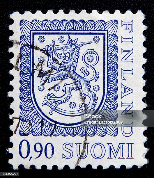 Briefmarke Finnland Stockfoto und mehr Bilder von Alt - Alt, Briefmarke, Emblem