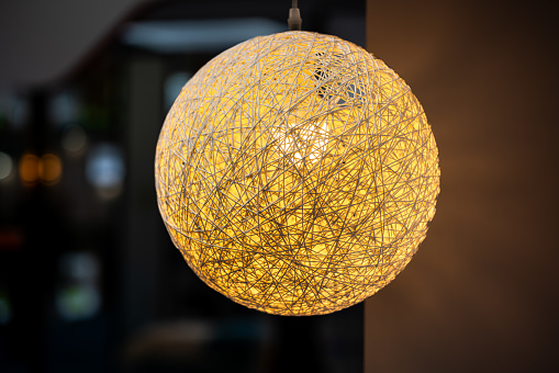 Hand-made lamp