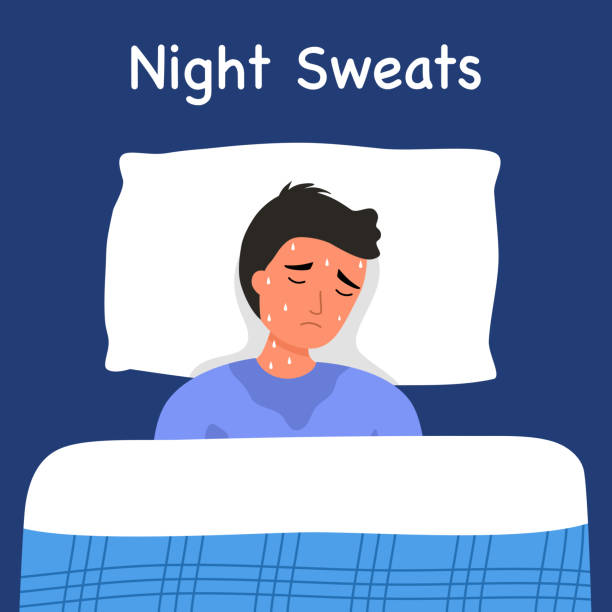 630+ Sweating During Sleep Stock Illustrations, Royalty-Free Vector ...