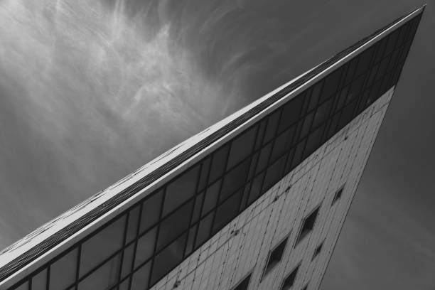 istock City Astana Downtown Area: Unique Angle Building Presentation 1643671562